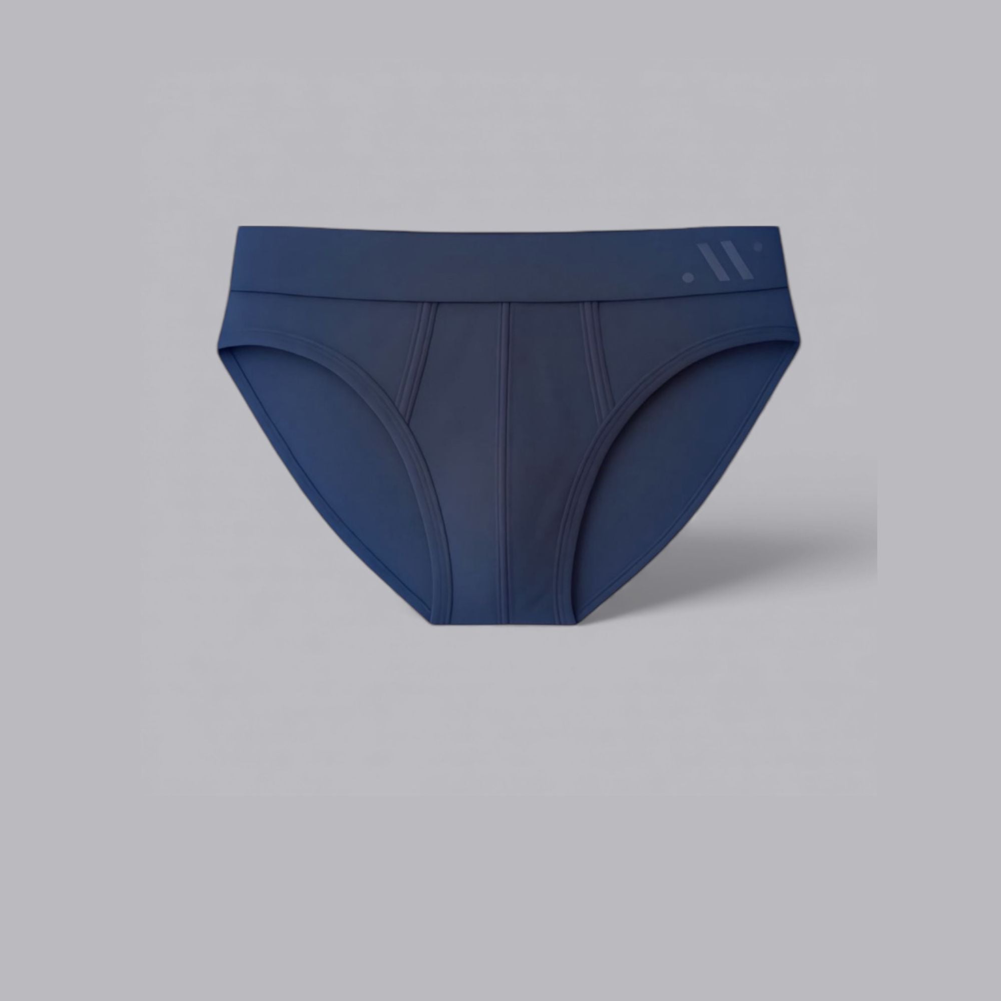 ALPHX Briefs Modern Maritime Navy Blue - Low Rise Full Coverage - ALPHX.com - Underwear