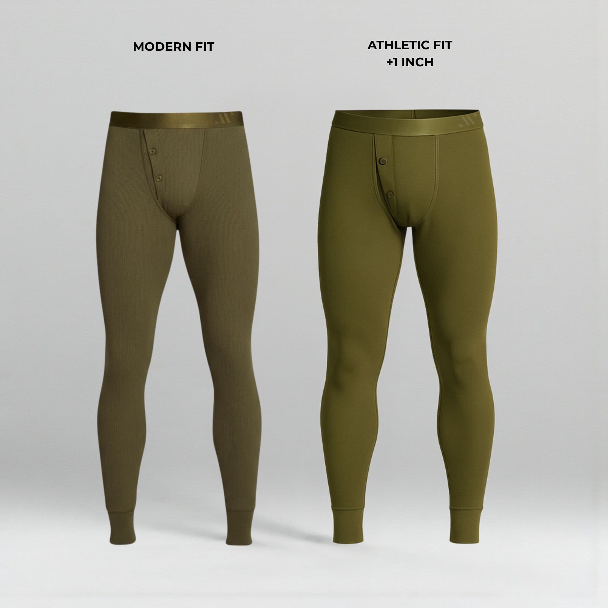 ALPHX Athletic Fit Union Pants Moss Green: Room to Move, Comfort to Last