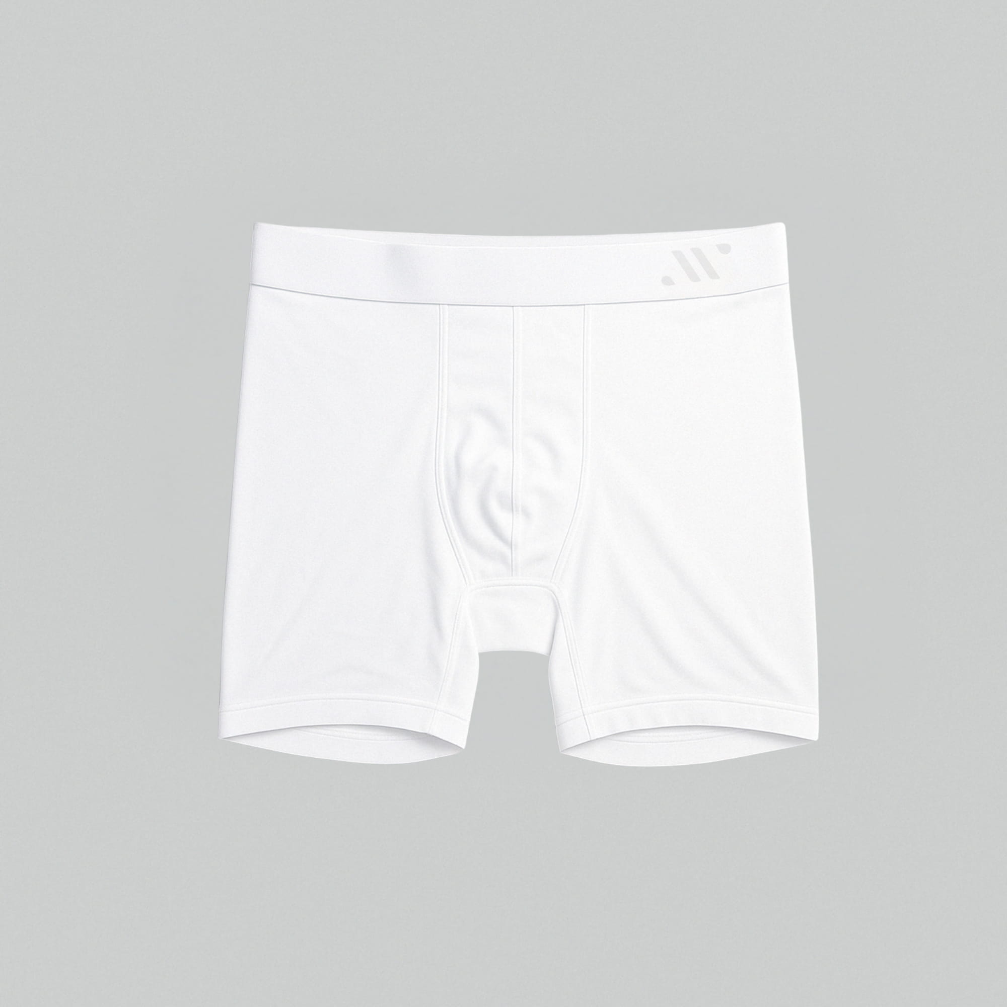 ALPHX Boxer Briefs Modern Fit Classic Frost White – Timeless Comfort Underwear ALPHX Alphx.com