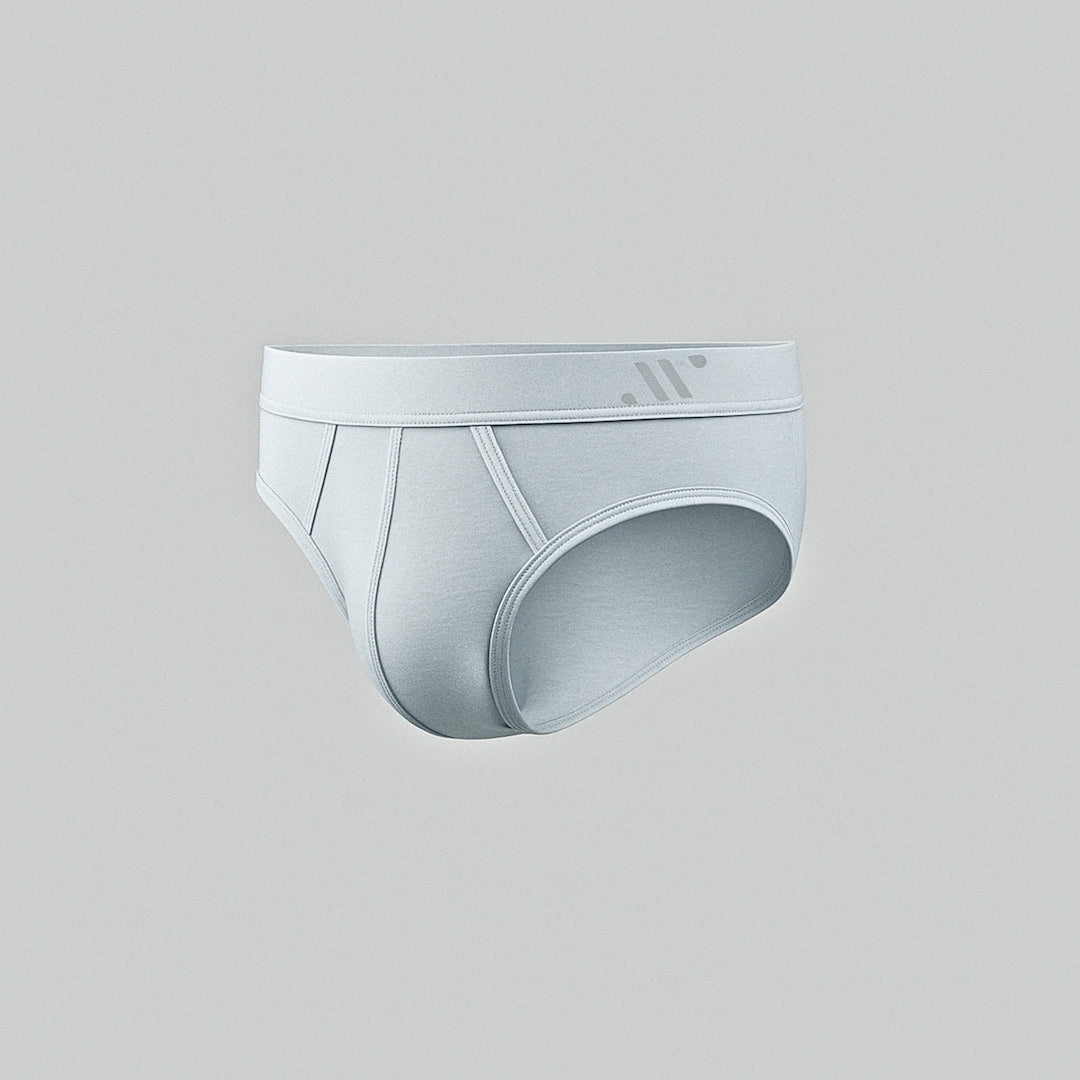 ALPHX Briefs Modern Fit Glacier Blue - Low Rise Full Coverage Underwear ALPHX XS Alphx.com
