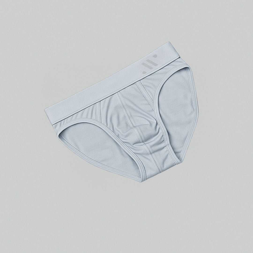 ALPHX Briefs Modern Fit Glacier Blue - Low Rise Full Coverage Underwear ALPHX Alphx.com