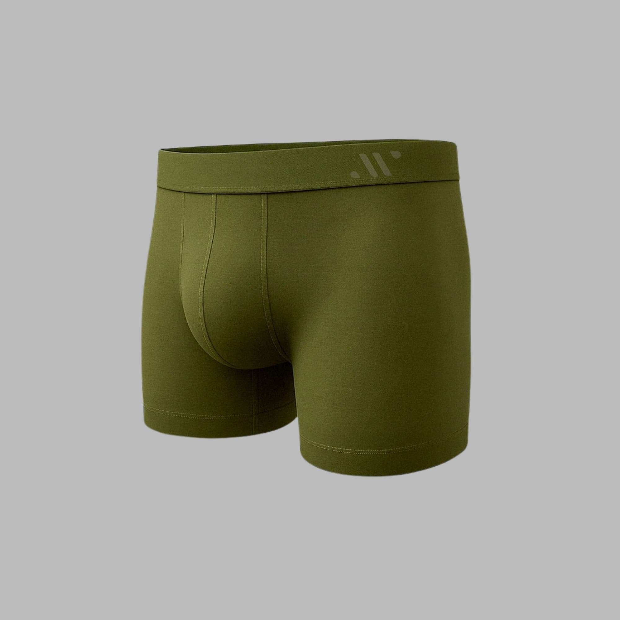 ALPHX Boxer Briefs Modern Fit Classic Moss Green – Timeless Comfort