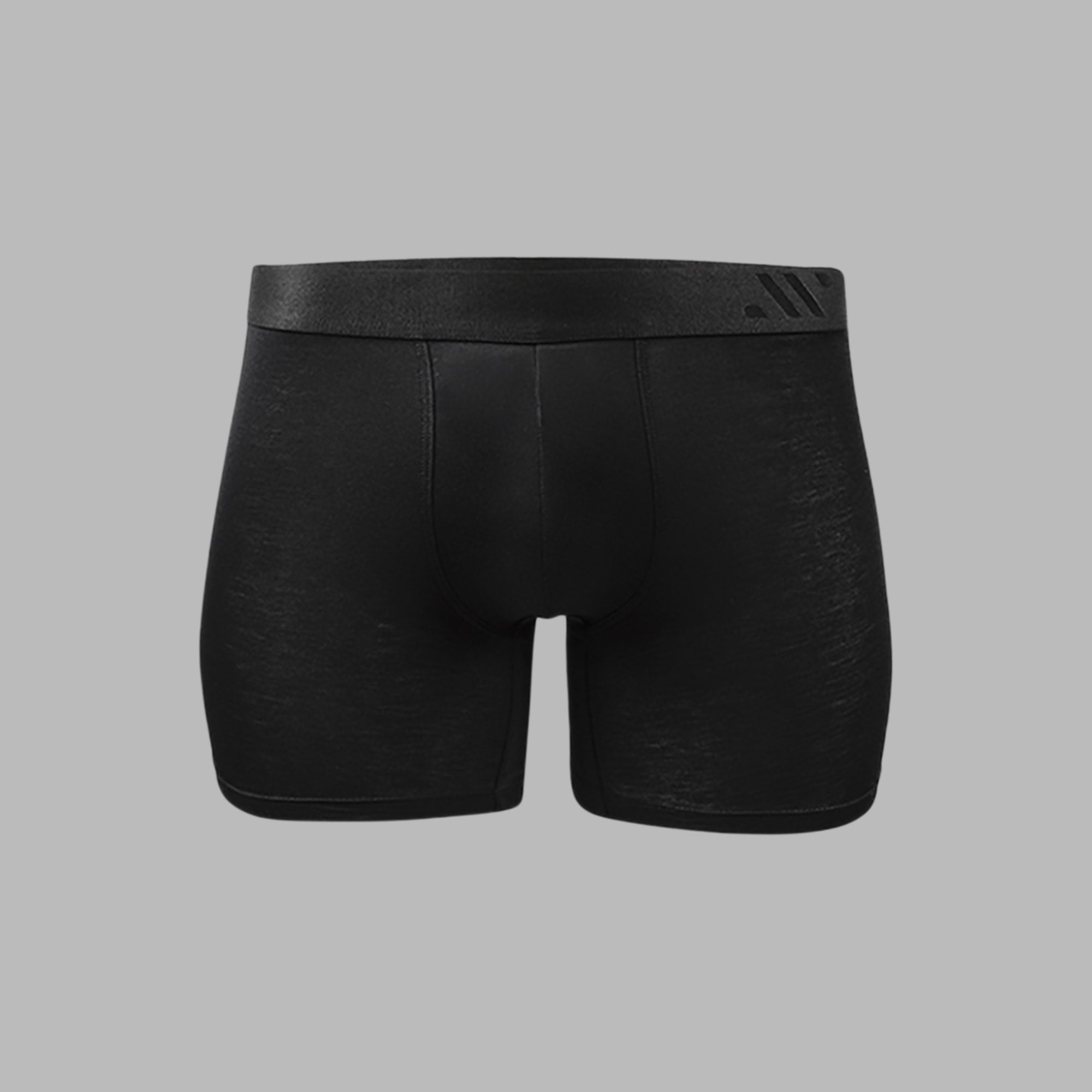 ALPHX Boxer Briefs Athletic Fit Midnight Black – Extra Leg Room
