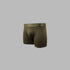ALPHX Moss Green Modern Fit boxer briefs on a light gray background