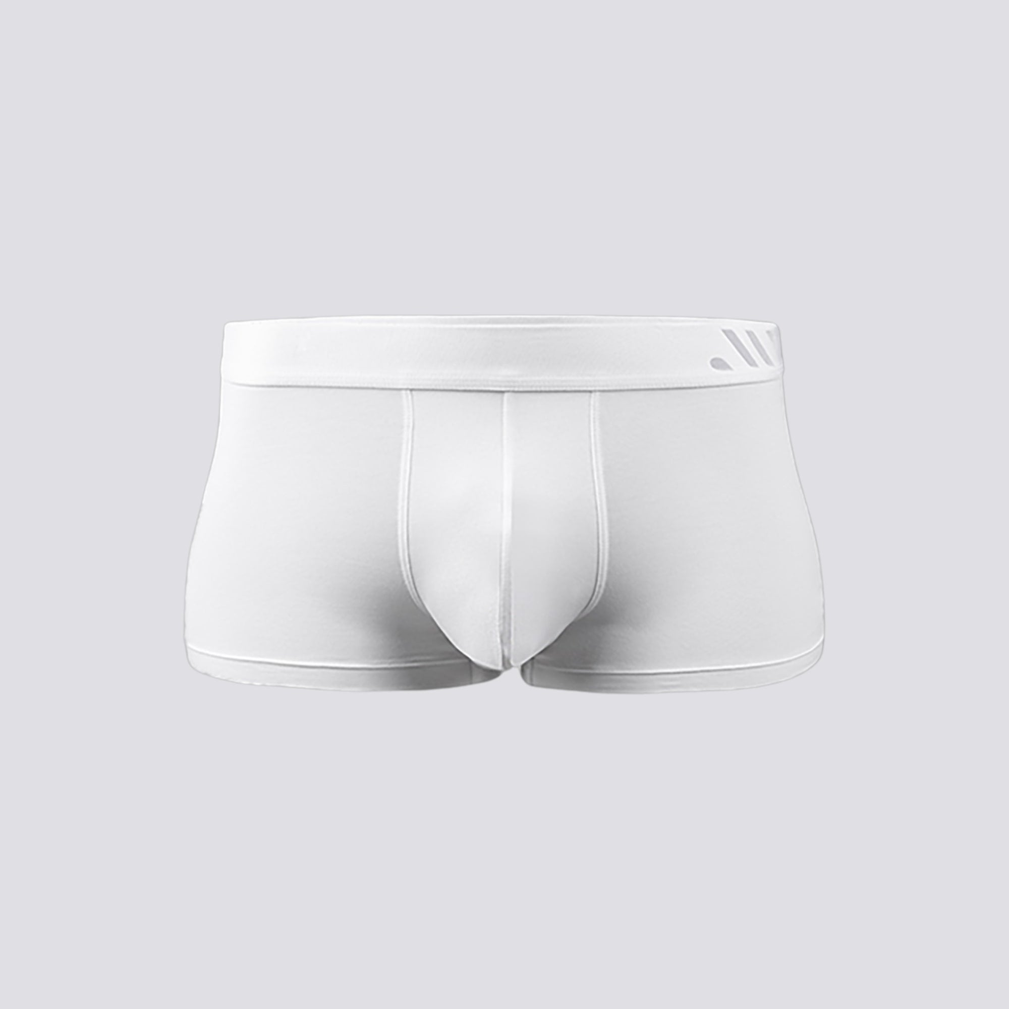 ALPHX Athletic Fit Trunks –Frost White Support & Comfort Redefined - ALPHX.com - Underwear