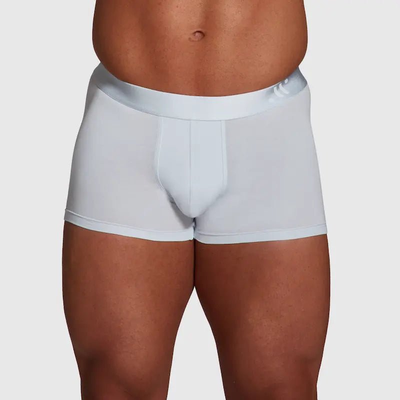 ALPHX Athletic Fit Trunks – Glacier Blue Support & Comfort Redefined - ALPHX.com - Underwear