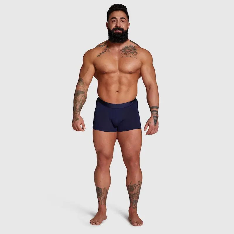 ALPHX Athletic Fit Trunks – Maritime Navy | Support & Comfort Redefined - ALPHX.com - Underwear