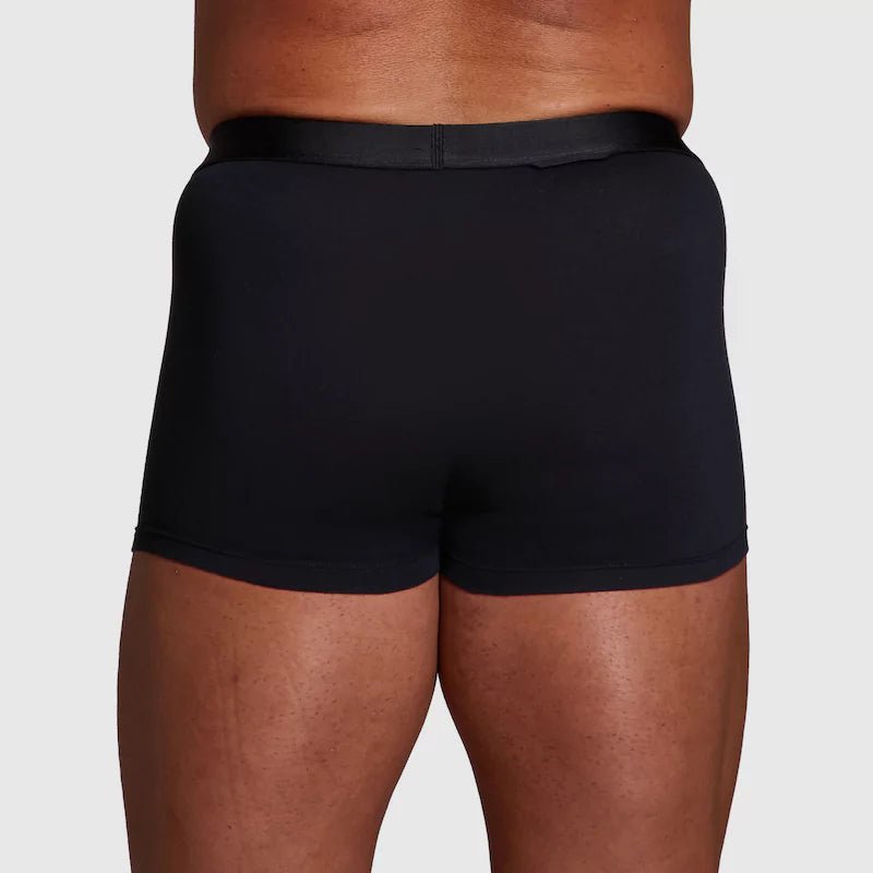 ALPHX Athletic Fit Trunks –Midnight Black Support & Comfort Redefined - ALPHX.com - Underwear