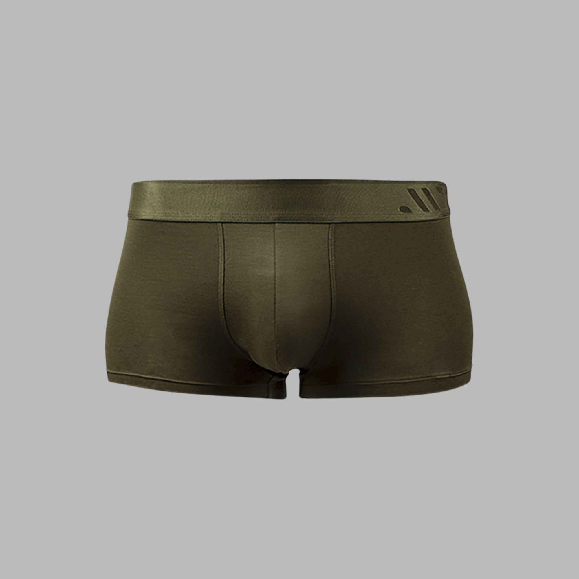 ALPHX Athletic Fit Trunks –Moss Green Support & Comfort Redefined - ALPHX.com - Underwear