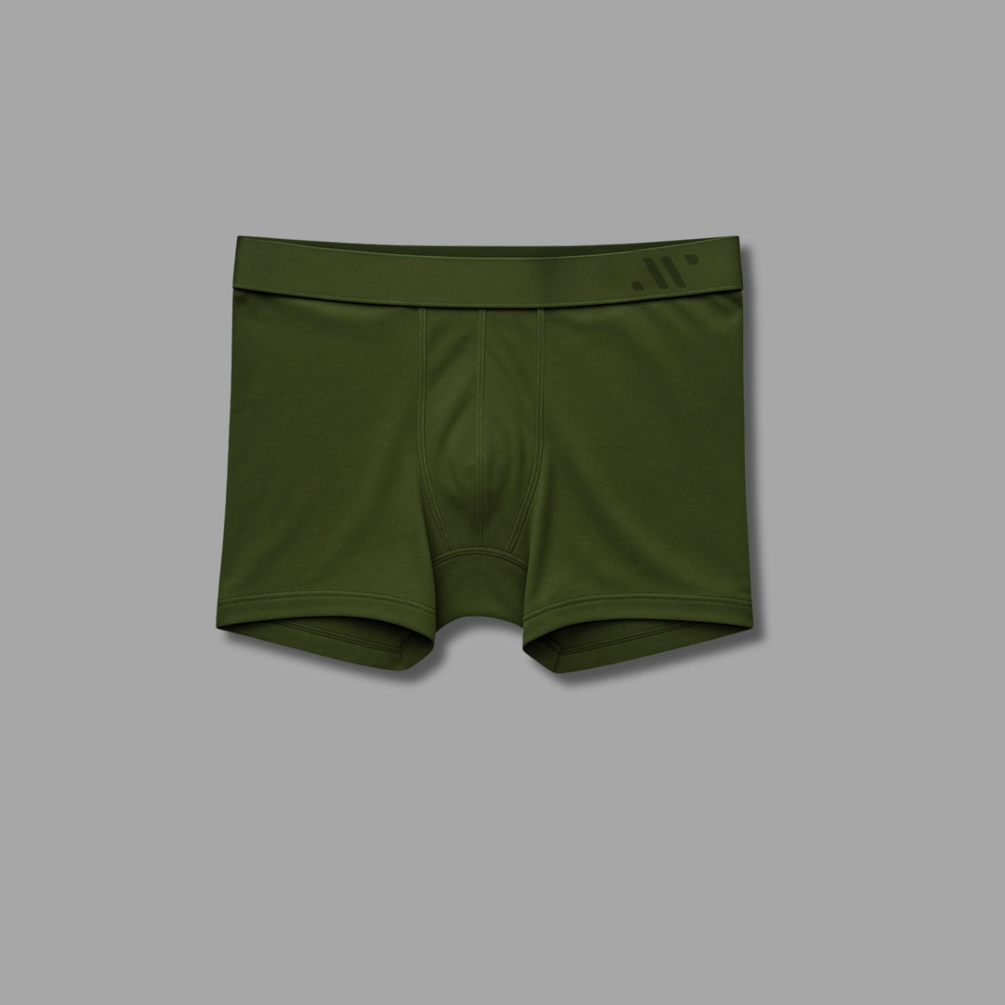 ALPHX Athletic Fit Trunks –Moss Green Support & Comfort Redefined - ALPHX.com - Underwear