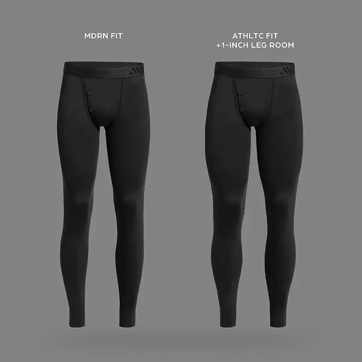 ALPHX Athletic Fit Union Pants Midnight Black: Room to Move, Comfort to Last - ALPHX.com - Underwear