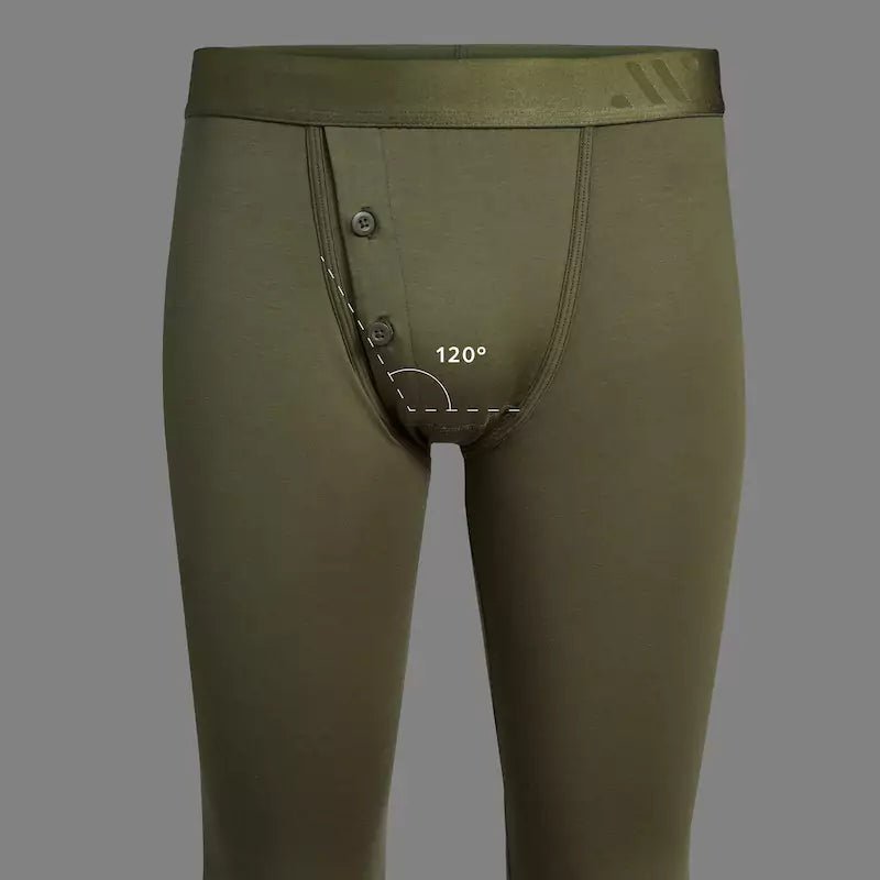 ALPHX Athletic Fit Union Pants Midnight Black: Room to Move, Comfort to Last - ALPHX.com - Underwear