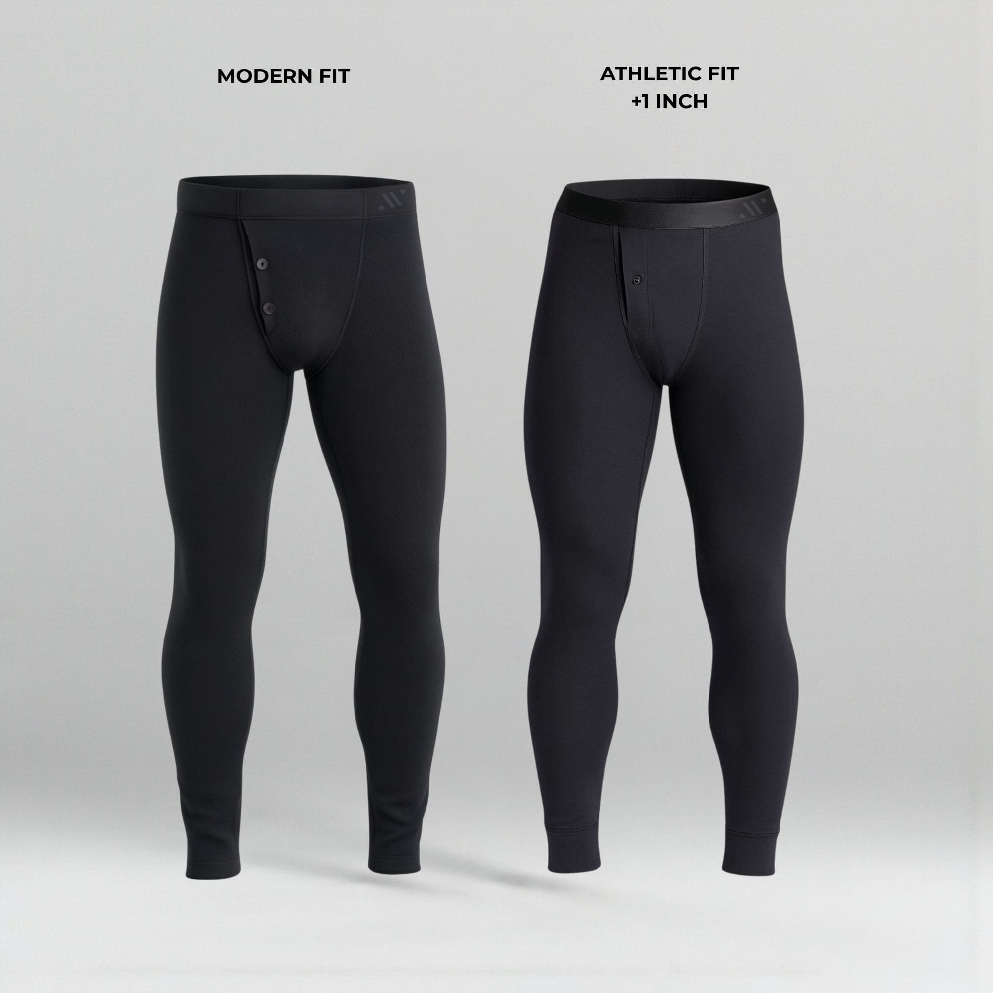 ALPHX Athletic Fit Union Pants Midnight Black: Room to Move, Comfort to Last - ALPHX.com - Underwear
