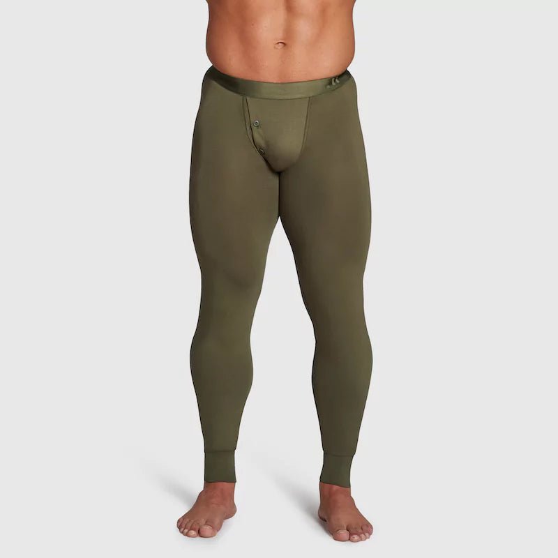 ALPHX Athletic Fit Union Pants Moss Green: Room to Move, Comfort to Last - ALPHX.com - Underwear
