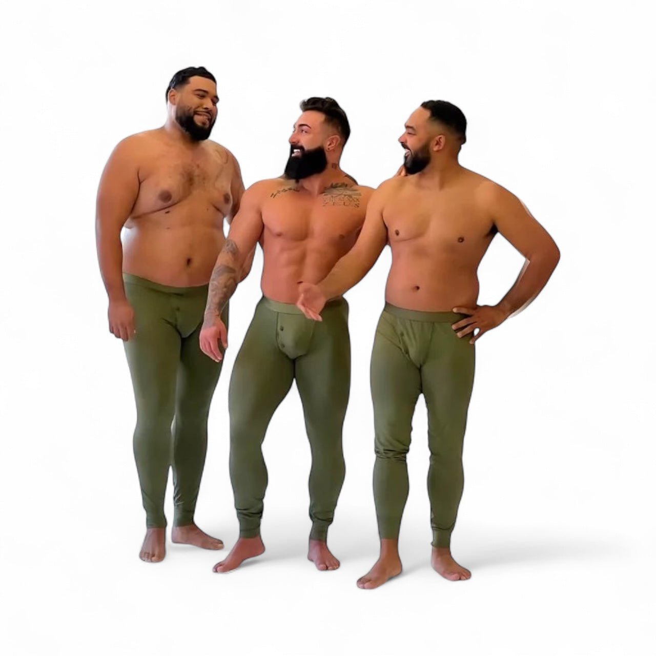 ALPHX Athletic Fit Union Pants Moss Green: Room to Move, Comfort to Last - ALPHX.com - Underwear