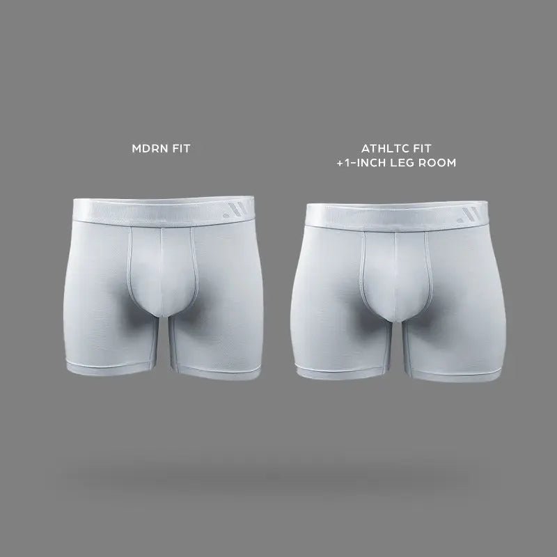 ALPHX Boxer Briefs Athletic Fit Glacier Blue - Extra Room - ALPHX.com - Underwear