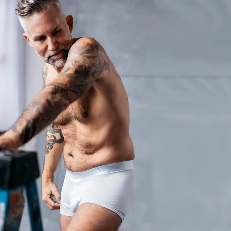 ALPHX Boxer Briefs Modern Fit Classic Glacier Blue – Subtle & Sophisticated - ALPHX.com - Underwear