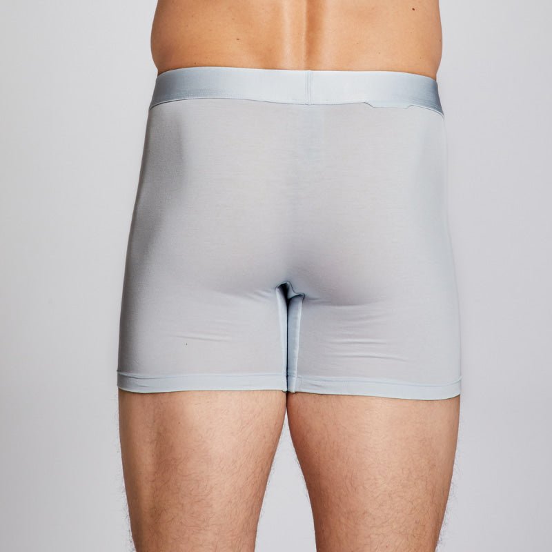 ALPHX Boxer Briefs Modern Fit Classic Glacier Blue – Subtle & Sophisticated - ALPHX.com - Underwear
