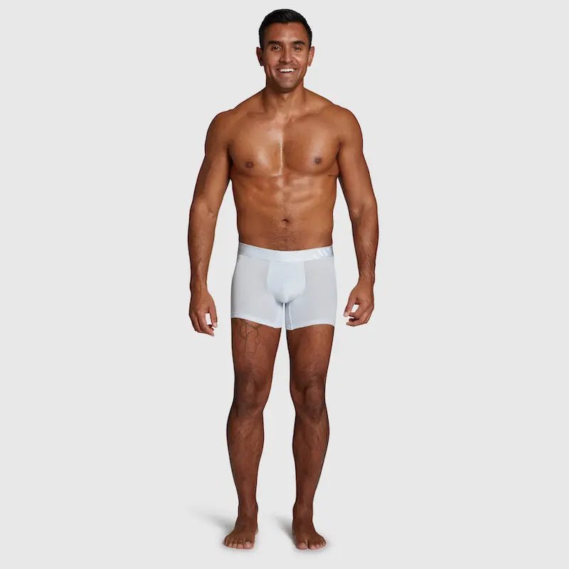 ALPHX Boxer Briefs Modern Fit Classic Glacier Blue – Subtle & Sophisticated - ALPHX.com - Underwear