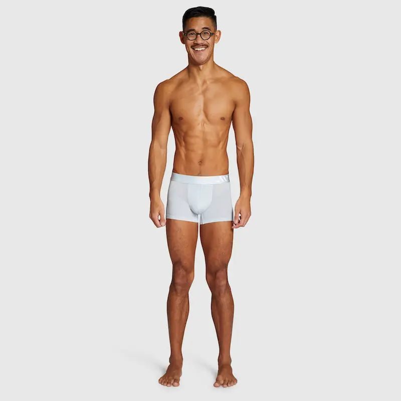 ALPHX Boxer Briefs Modern Fit Classic Glacier Blue – Subtle & Sophisticated - ALPHX.com - Underwear