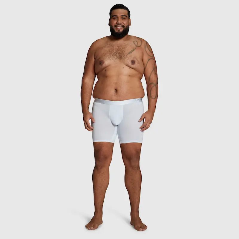 ALPHX Boxer Briefs Modern Fit Classic Glacier Blue – Subtle & Sophisticated - ALPHX.com - Underwear