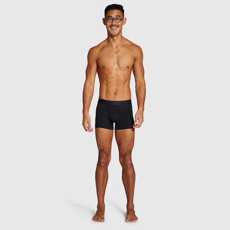 ALPHX Boxer Briefs Modern Fit | Midnight Black - ALPHX.com - Underwear