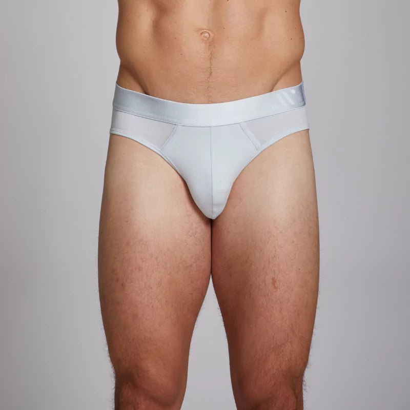 ALPHX Briefs Modern Fit Glacier Blue - Low Rise Full Coverage - ALPHX.com - Underwear