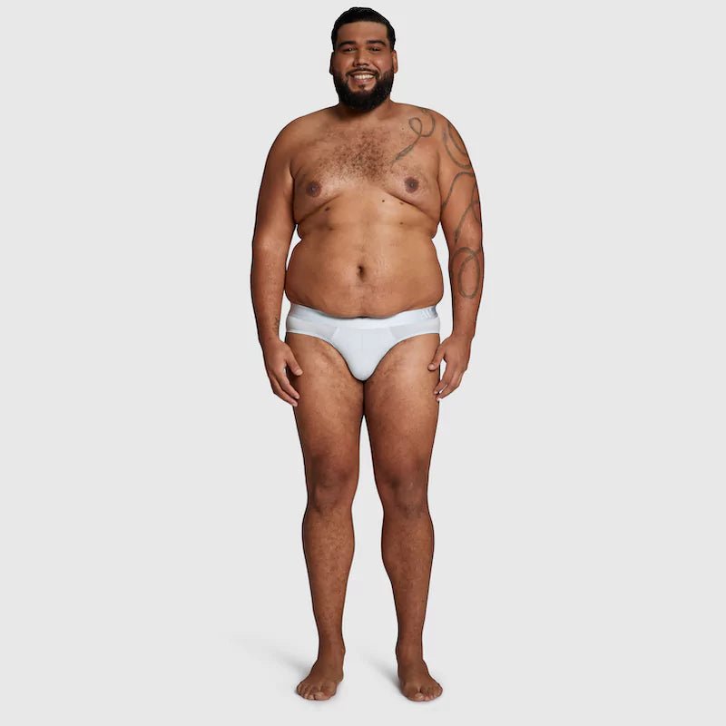 ALPHX Briefs Modern Fit Glacier Blue - Low Rise Full Coverage - ALPHX.com - Underwear