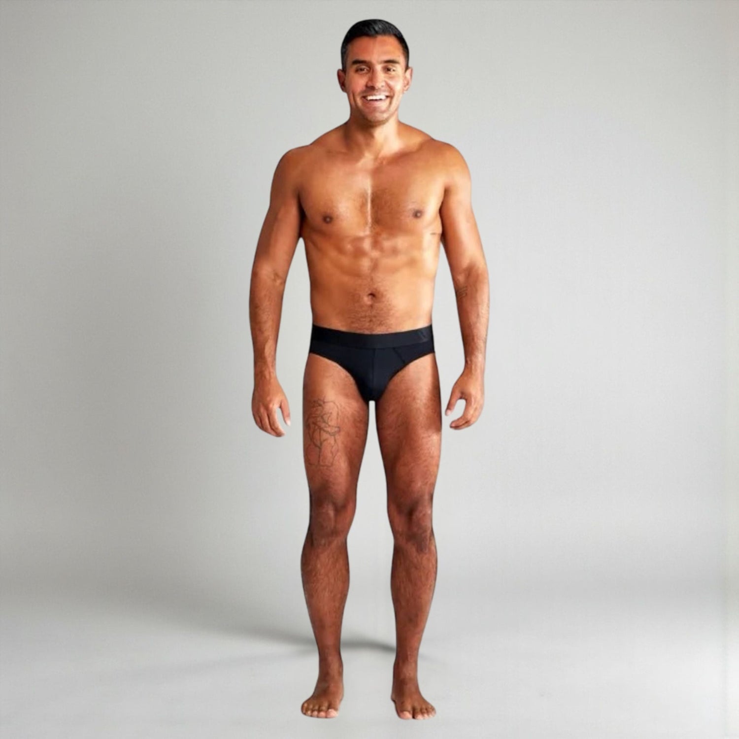 ALPHX Briefs Modern Fit Midnight Black - Low Rise Full Coverage - ALPHX.com - Underwear