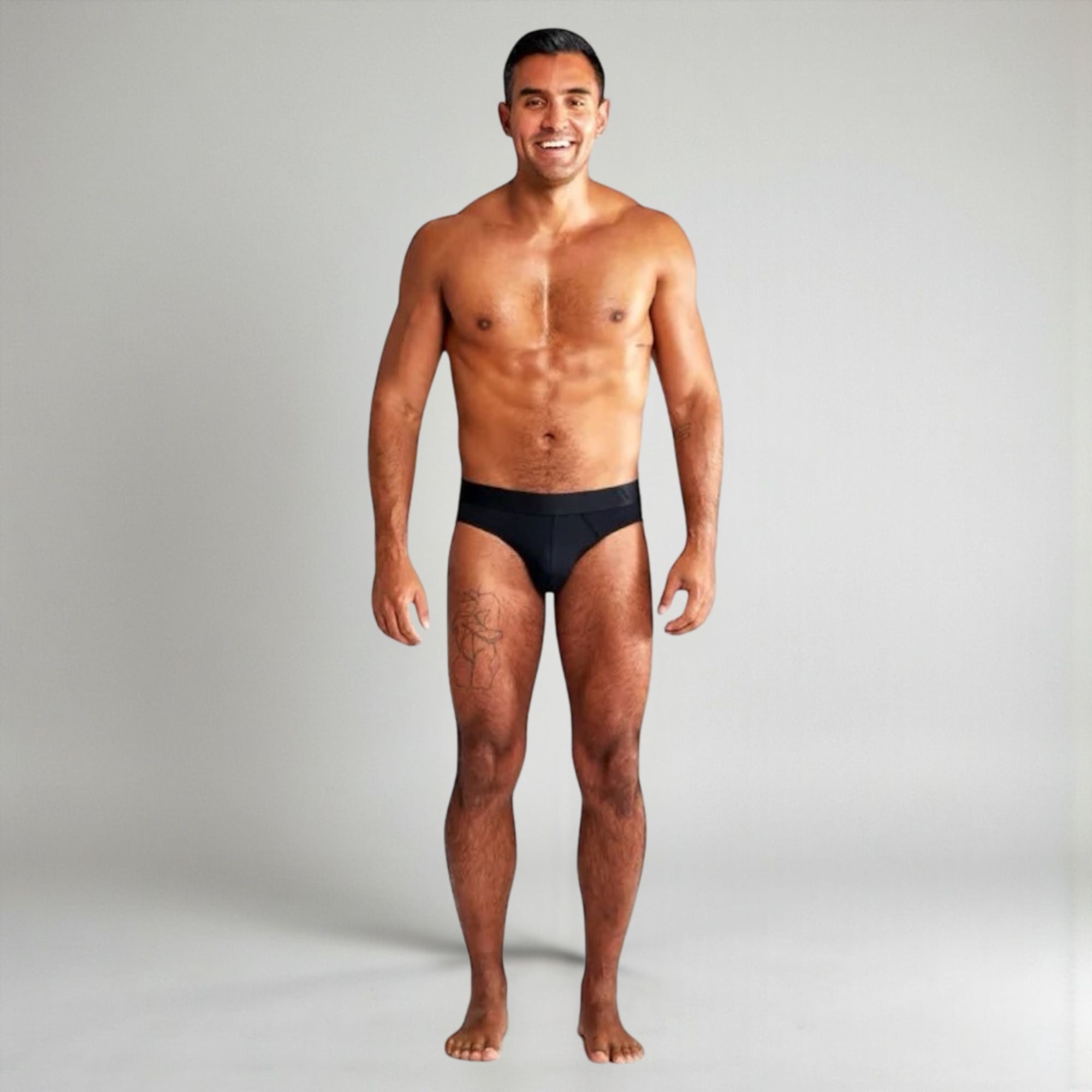 ALPHX Briefs Modern Fit Midnight Black - Low Rise Full Coverage - ALPHX.com - Underwear