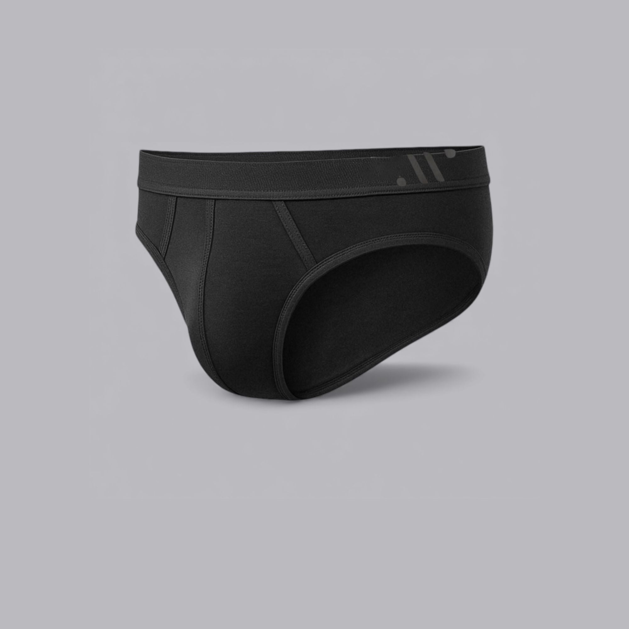 ALPHX Briefs Modern Fit Midnight Black - Low Rise Full Coverage - ALPHX.com - Underwear