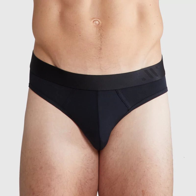 ALPHX Briefs Modern Fit Midnight Black - Low Rise Full Coverage - ALPHX.com - Underwear