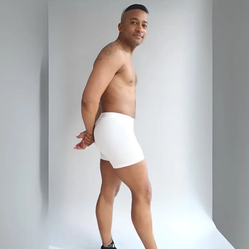 ALPHX Comfort Class Boxer Brief - Athletic Fit - Frost White | ALPHX.com - ALPHX.com - Underwear