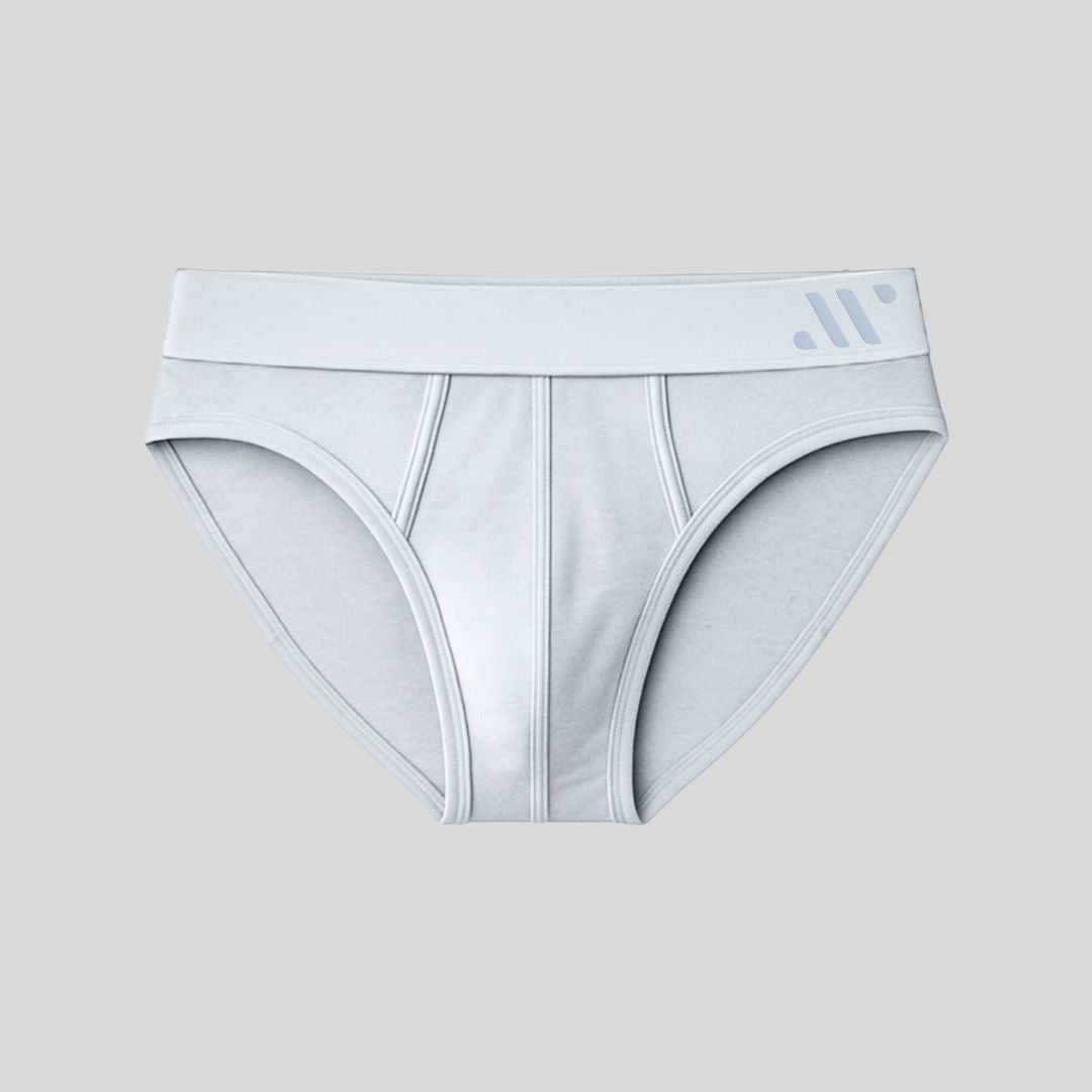 ALPHX Modern Fit Briefs, Glacier Blue – Low Rise, Full Coverage - ALPHX.com - Underwear