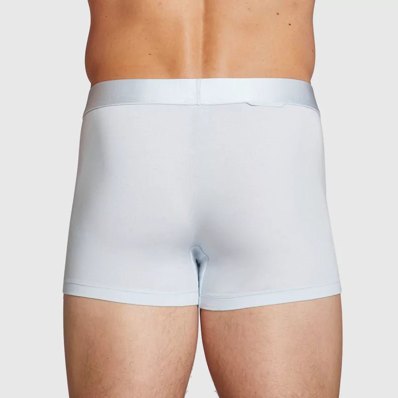ALPHX Modern Fit Trunks –Glacier Blue Support & Comfort Redefined - ALPHX.com - Underwear