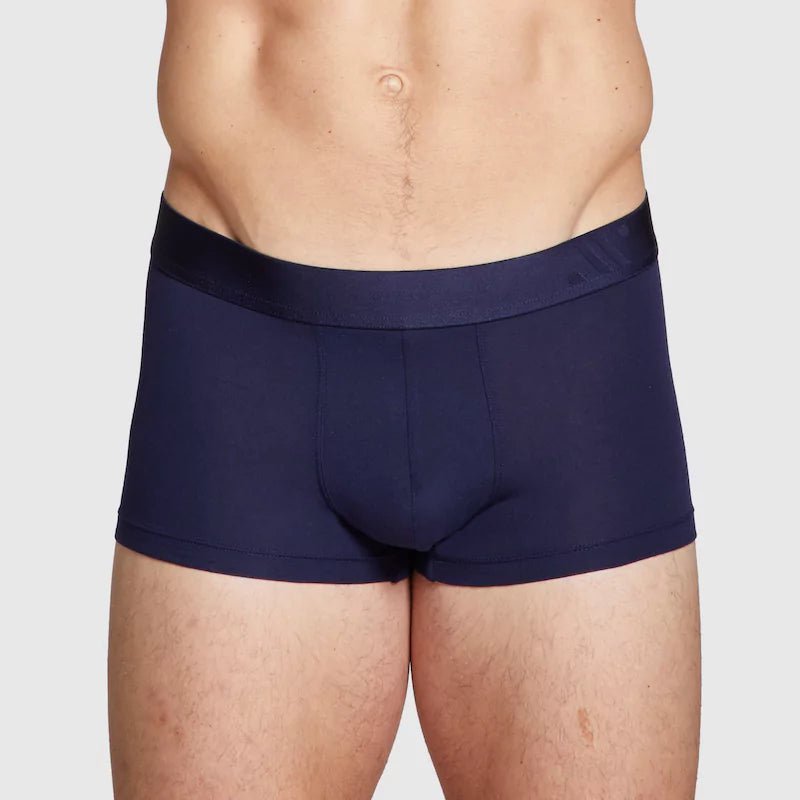 ALPHX Modern Fit Trunks –Maritime Navy Blue Support & Comfort Redefined - ALPHX.com - Underwear