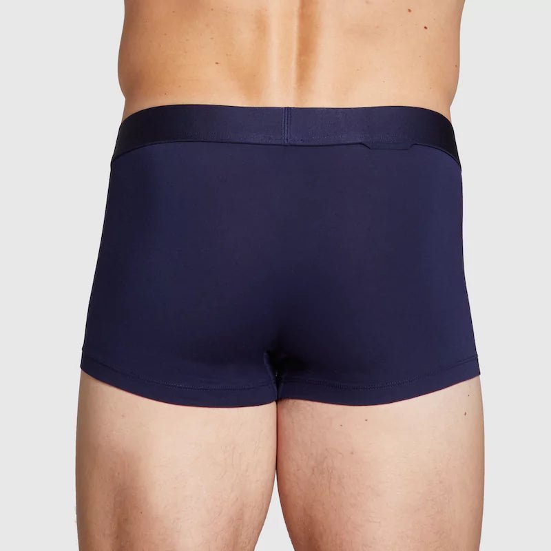 ALPHX Modern Fit Trunks –Maritime Navy Blue Support & Comfort Redefined - ALPHX.com - Underwear