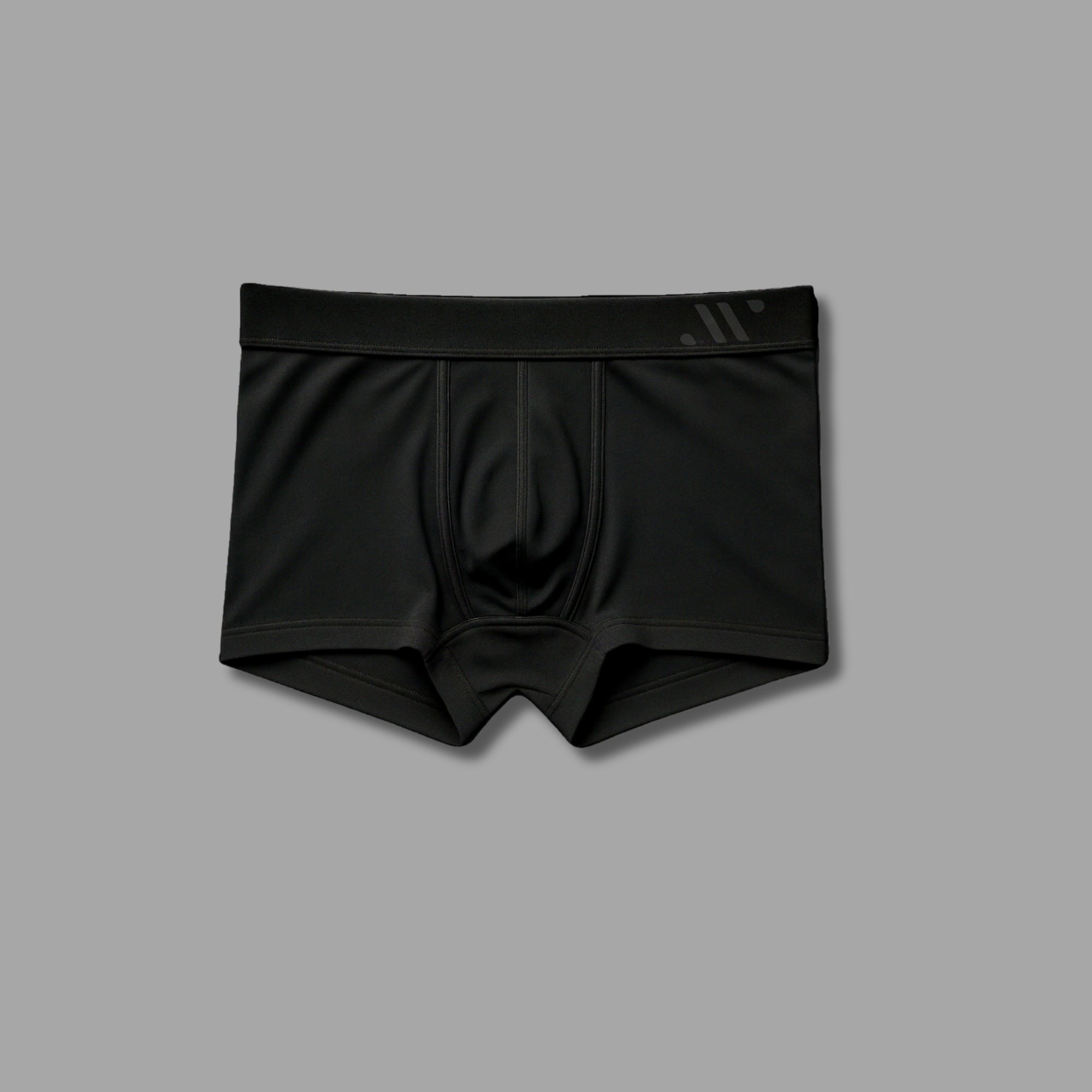 ALPHX Modern Fit Trunks –Midnight Black Support & Comfort Redefined - ALPHX.com - Underwear