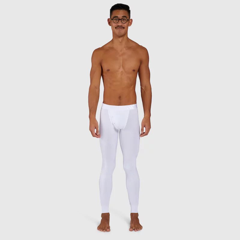ALPHX Union Pants – Frost White Modern Fit for a Sleek, Bulk - Free Feel - ALPHX.com - Underwear