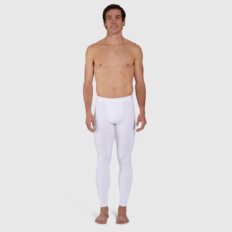 ALPHX Union Pants – Frost White Modern Fit for a Sleek, Bulk - Free Feel - ALPHX.com - Underwear
