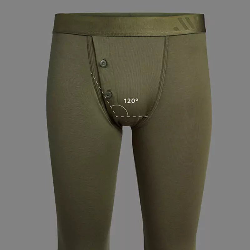 ALPHX Union Pants – Frost White Modern Fit for a Sleek, Bulk - Free Feel - ALPHX.com - Underwear