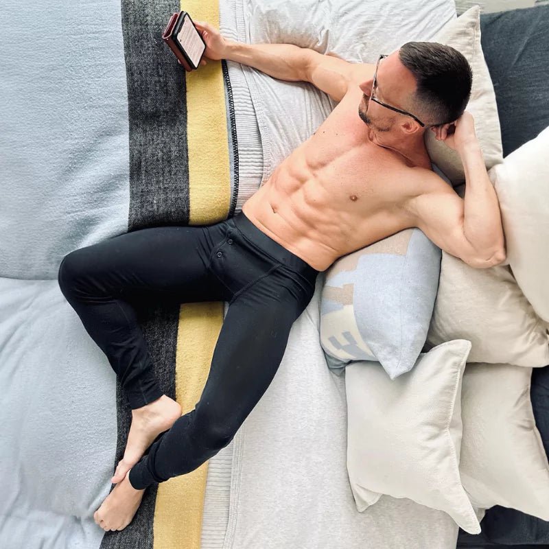 ALPHX Union Pants – Midnight Black Modern Fit for a Sleek, Bulk - Free Feel - ALPHX.com - Underwear
