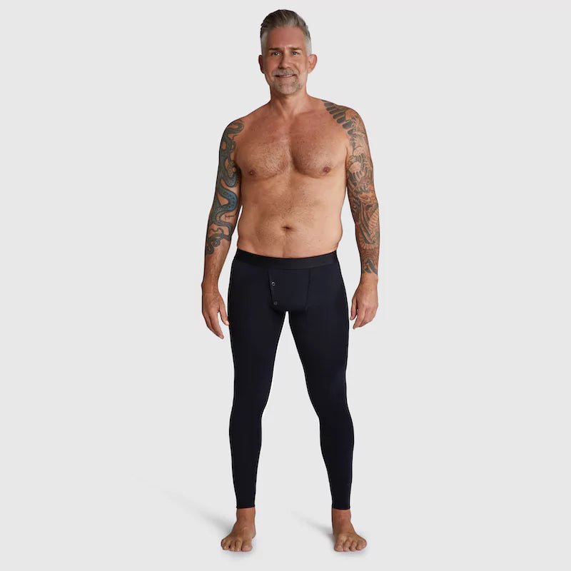 ALPHX Union Pants – Midnight Black Modern Fit for a Sleek, Bulk - Free Feel - ALPHX.com - Underwear