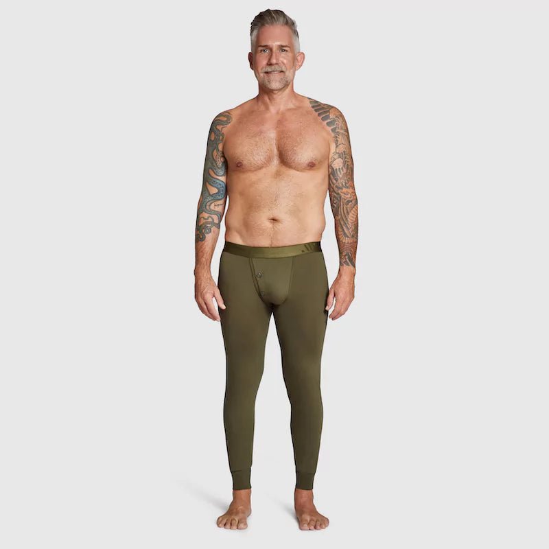 ALPHX Union Pants – Moss Green Modern Fit for a Sleek, Bulk - Free Feel - ALPHX.com - Underwear