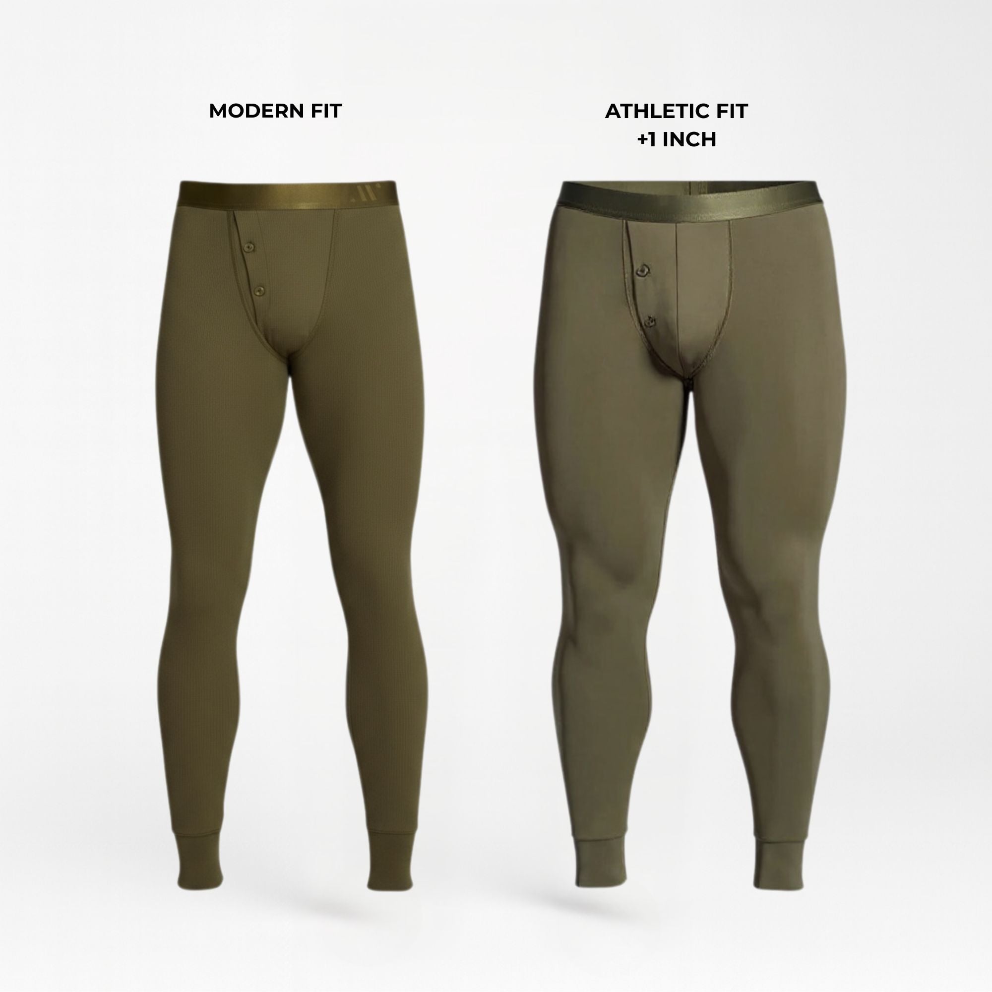 ALPHX Union Pants – Moss Green Modern Fit for a Sleek, Bulk - Free Feel - ALPHX.com - Underwear