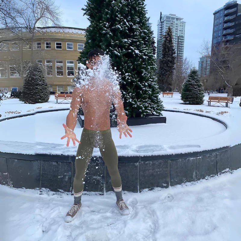 ALPHX Union Pants – Moss Green Modern Fit for a Sleek, Bulk - Free Feel - ALPHX.com - Underwear