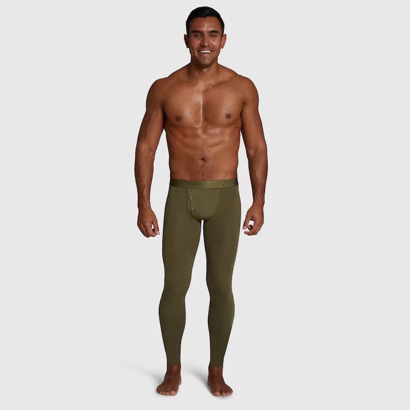 ALPHX Union Pants – Moss Green Modern Fit for a Sleek, Bulk - Free Feel - ALPHX.com - Underwear
