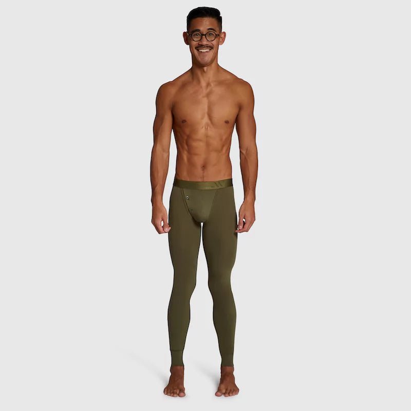 ALPHX Union Pants – Moss Green Modern Fit for a Sleek, Bulk - Free Feel - ALPHX.com - Underwear