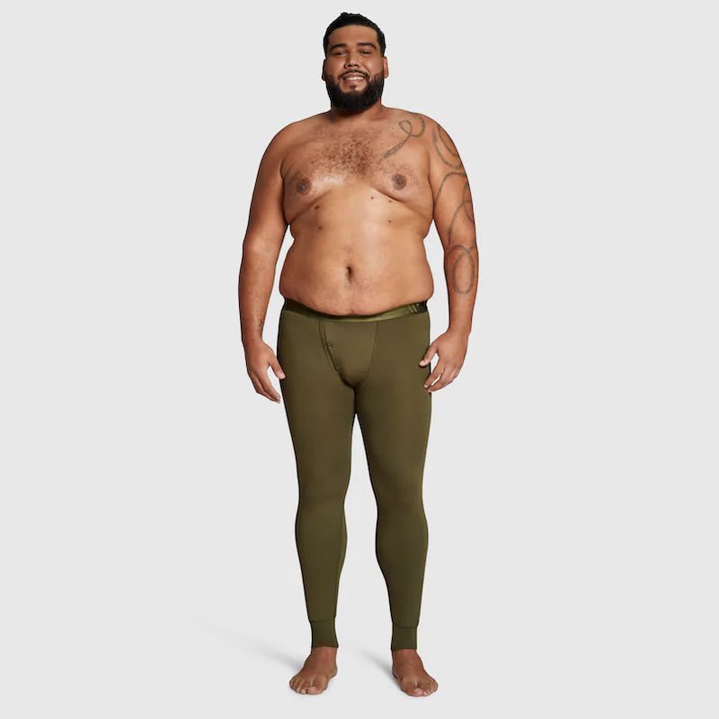 ALPHX Union Pants – Moss Green Modern Fit for a Sleek, Bulk - Free Feel - ALPHX.com - Underwear