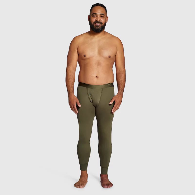 ALPHX Union Pants – Moss Green Modern Fit for a Sleek, Bulk - Free Feel - ALPHX.com - Underwear